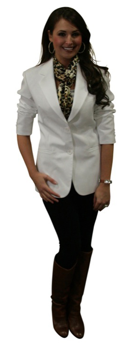 WHITE BLAZER